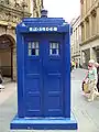 A Mackenzie Trench design police box in Glasgow