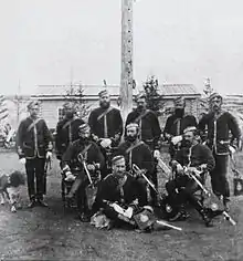 North-West Mounted Police officers