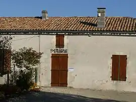 The town hall in Polignac