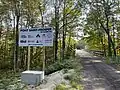 Former railway line (CN) converted to the Trans Canada Trail, Saint-Prosper-de-Champlain Bridge, over Cossette Creek