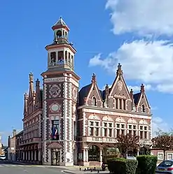 The town hall of Pont-à-Vendin