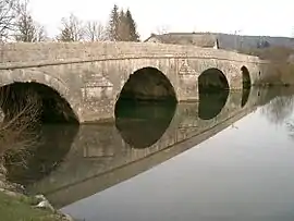 The 18th-century bridge