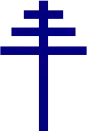 A papal cross