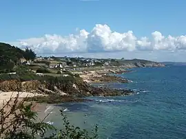 Porsmilin Beach, at Locmaria-Plouzané