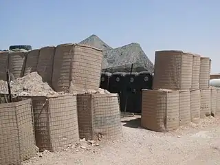 Modern Hesco bastions