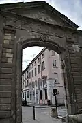 gate of the former prefecture