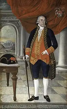 Ambrosio O'Higgins, 1st Marquess of Osorno.