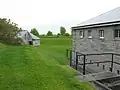 The powder magazine and barracks