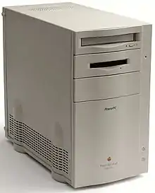 Power Macintosh series (8100/80AV shown), launched March 14, 1994