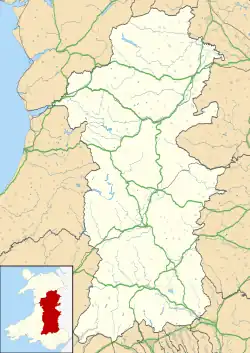 Llanwrtyd Wells is located in Powys