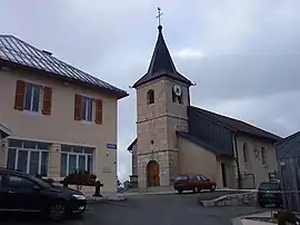 Town hall and church