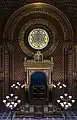 The ark of the 19th century Spanish Synagogue of Prague, Czech Republic