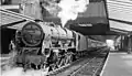 Glasgow express at old platform 5 in 1962