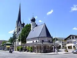 Parish church at the market square