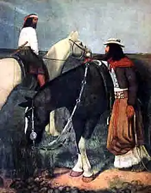 'Field foreman and laborer (1864)Prilidiano Pueyrredón