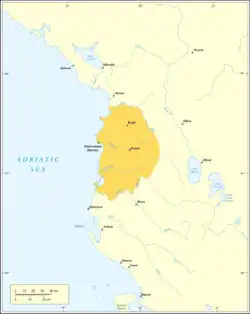 The Principality of Albania in 1370