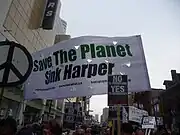 Socialist and environmentalist groups in Toronto.