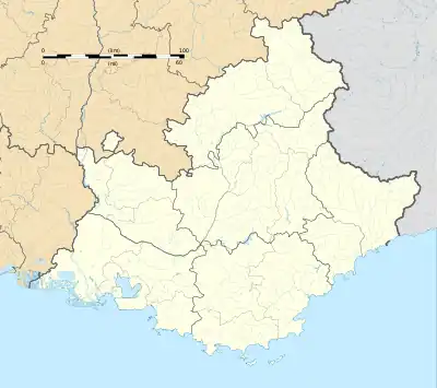 Saint-Raphaël is located in Provence-Alpes-Côte d'Azur