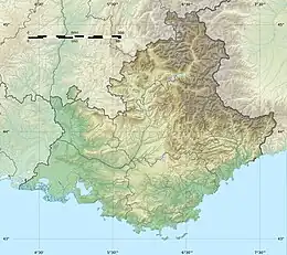 LFMI is located in Provence-Alpes-Côte d'Azur