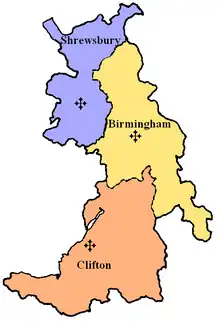 Diocese of Shrewsbury within the Province of Birmingham