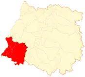 Location in the Maule Region