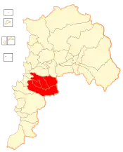 Location in the Valparaíso Region