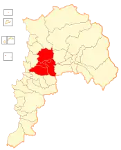 Location in the Valparaíso Region