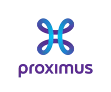 The logo of Proximus