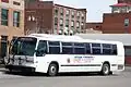 Pueblo Transit 106, in Pueblo, Colorado. The first production bus manufactured by MTS.