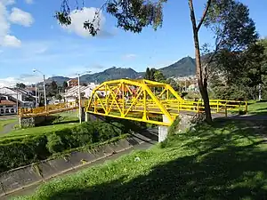 Bridge over the Fucha River