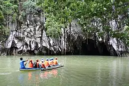 Entrance to the underground river at Puerto Princesa Subterranean River National Park