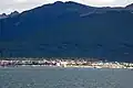 Puerto Williams from the Beagle Channel.