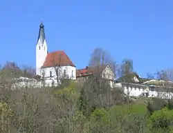 Pullach seen from the east