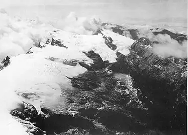 Puncak Jaya region icecap in 1936.