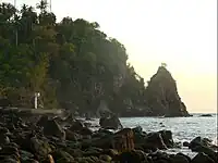 Punta Matagar rock formation in Banton, Romblon, Philippines