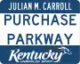 Purchase Parkway marker