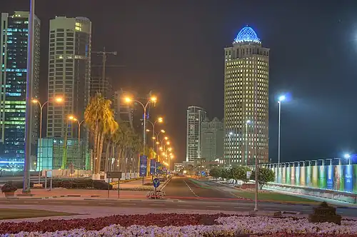 QTel tower in West Bay.jpg