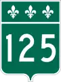 Example of provincial highway shield