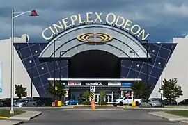 Cinéma Cineplex Odeon in Sainte-Foy, Quebec, was one of the Cineplex Odeon-branded theatres built by Loews Cineplex in Canada in the early 2000s prior to its merger by Galaxy Cinemas