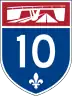 Autoroute 10 marker