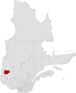 Location of Abitibi