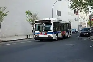 A Q72 bus