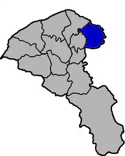 Location of Guishan