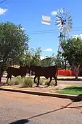 Quilpie public art in the main street