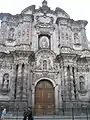 Facade of the church