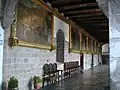 Colonial Cusco School paintings, inside