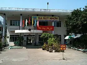 Quy Nhon train station.