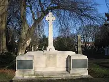 R38 memorial, Western Cemetery