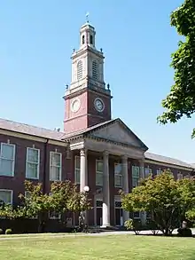 R. A. Long High School, constructed in 1927