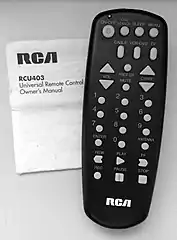 RCA Universal Remote RCU403, c. 2002–2003